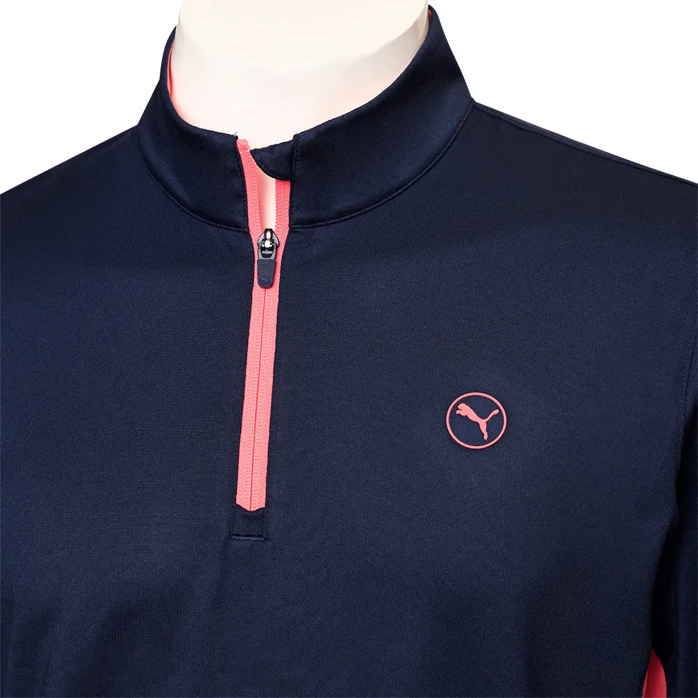 Puma Pure 2.0 1/4 Zip Pullover - Deep Navy Never Just Walk Christmas Day Sale