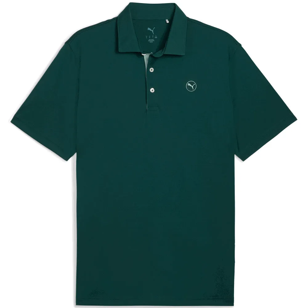 Clearance Sale Puma Pure 2.0 Polo Shirt - Green Terrain