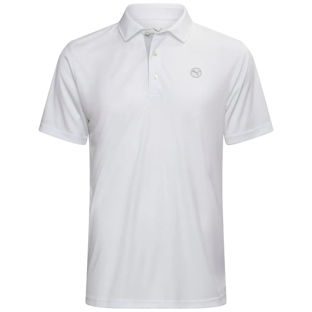 Define Your Own Way Puma Pure 2.0 Polo Shirt - White Glow