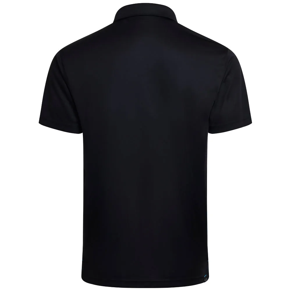 Flash Sale Puma Pure Colorblock Polo Shirt - Black/Aqua Blue