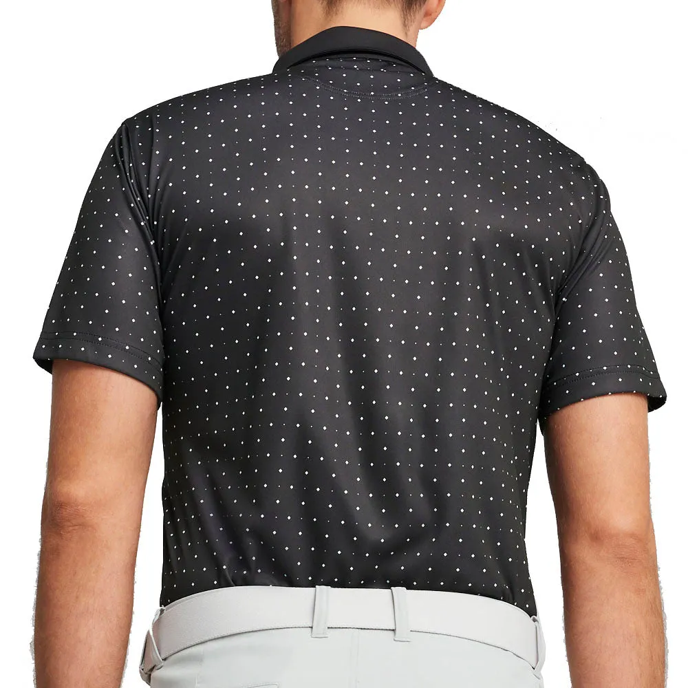 Puma Pure Geo Polo Shirt - Black/White Glow Made to Turn Heads