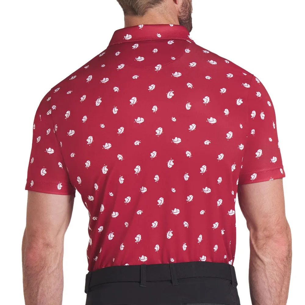 Dress from the Feet Up Puma Pure Love Birdies Polo Shirt - Intense Red/White Glow