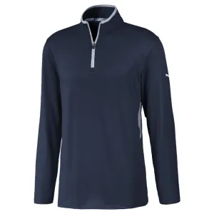 Game-Changer Footwear Puma Rotation 1/4 Zip Sweater - Navy Blazer