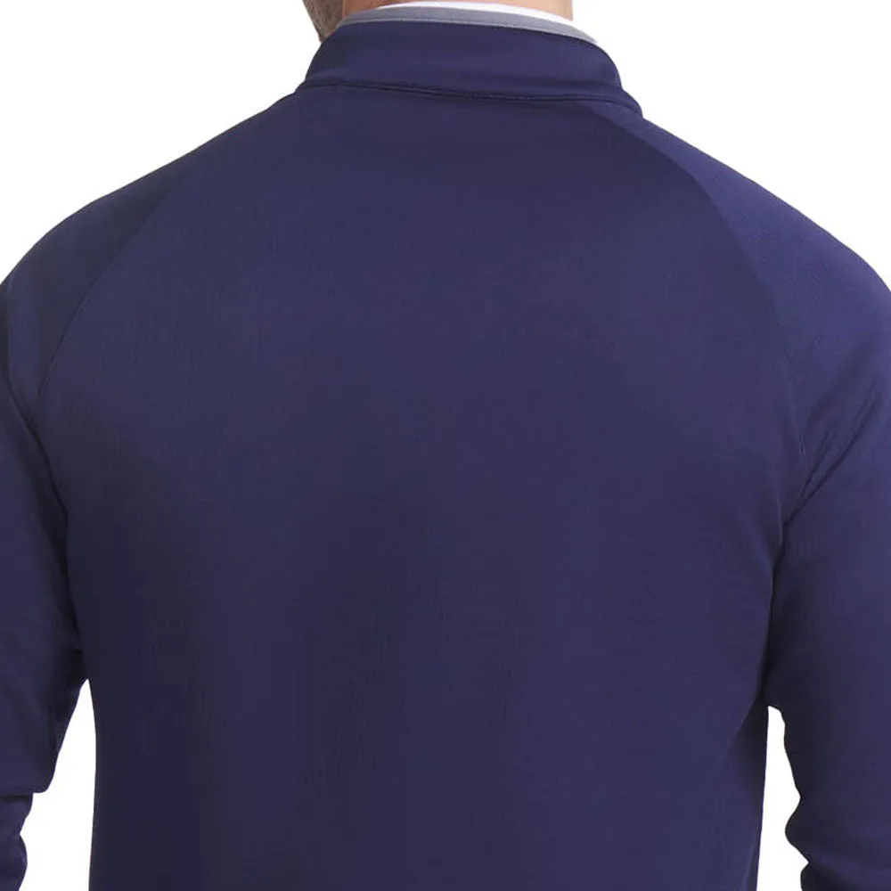 Puma Waffle Fleece 1/4 Zip Pullover - Deep Navy Sweetest Day Sale Black Friday Exclusive