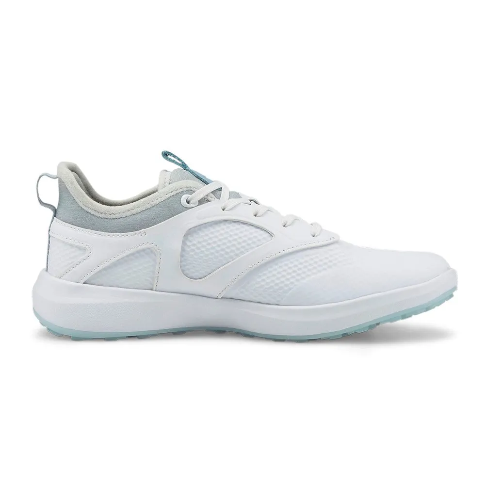 Thanksgiving Day Sale Puma Women'S Ignite Malibu Spikeless Golf Shoes - Puma White/ Puma Silver/ Lucite