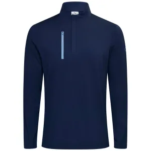 Puma X Ap Cloudspun Tech 1/4 Zip Pullover - Deep Navy Never Just Walk Holiday Sale