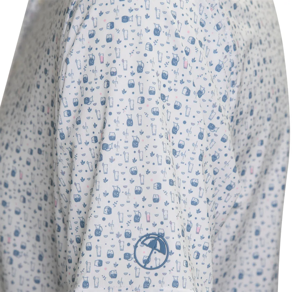 All Saints' Day Sale Clearance Sale Puma X Ap Tea Time Polo Shirt - White Glow/Zen Blue