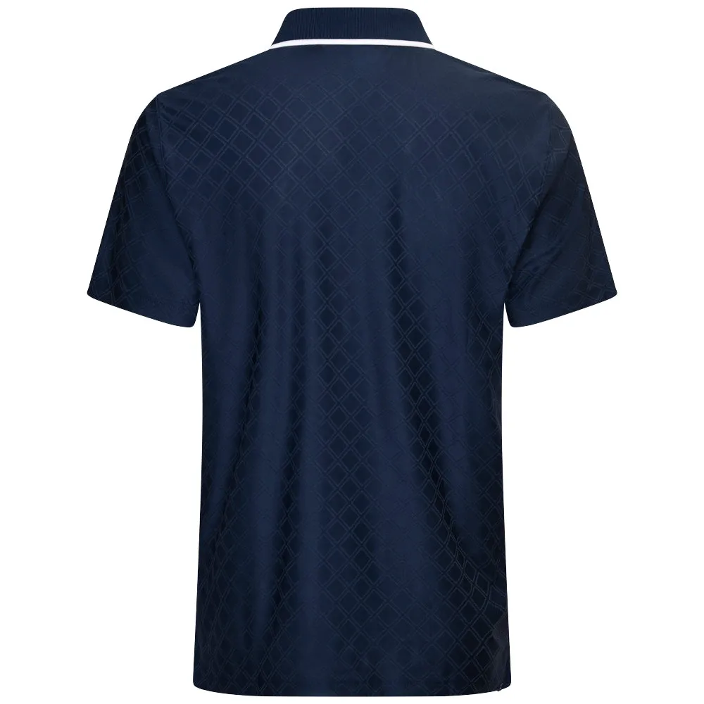 Puma X Ap Tipped Jacquard Polo Shirt - Deep Navy Christmas Eve Sale