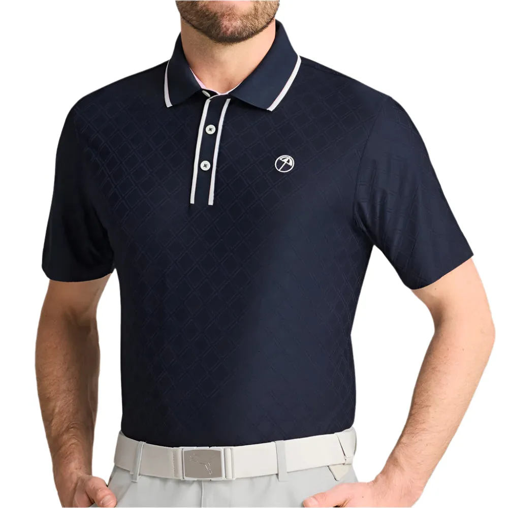 Puma X Ap Tipped Jacquard Polo Shirt - Deep Navy Thanksgiving Day Sale Lead with Style