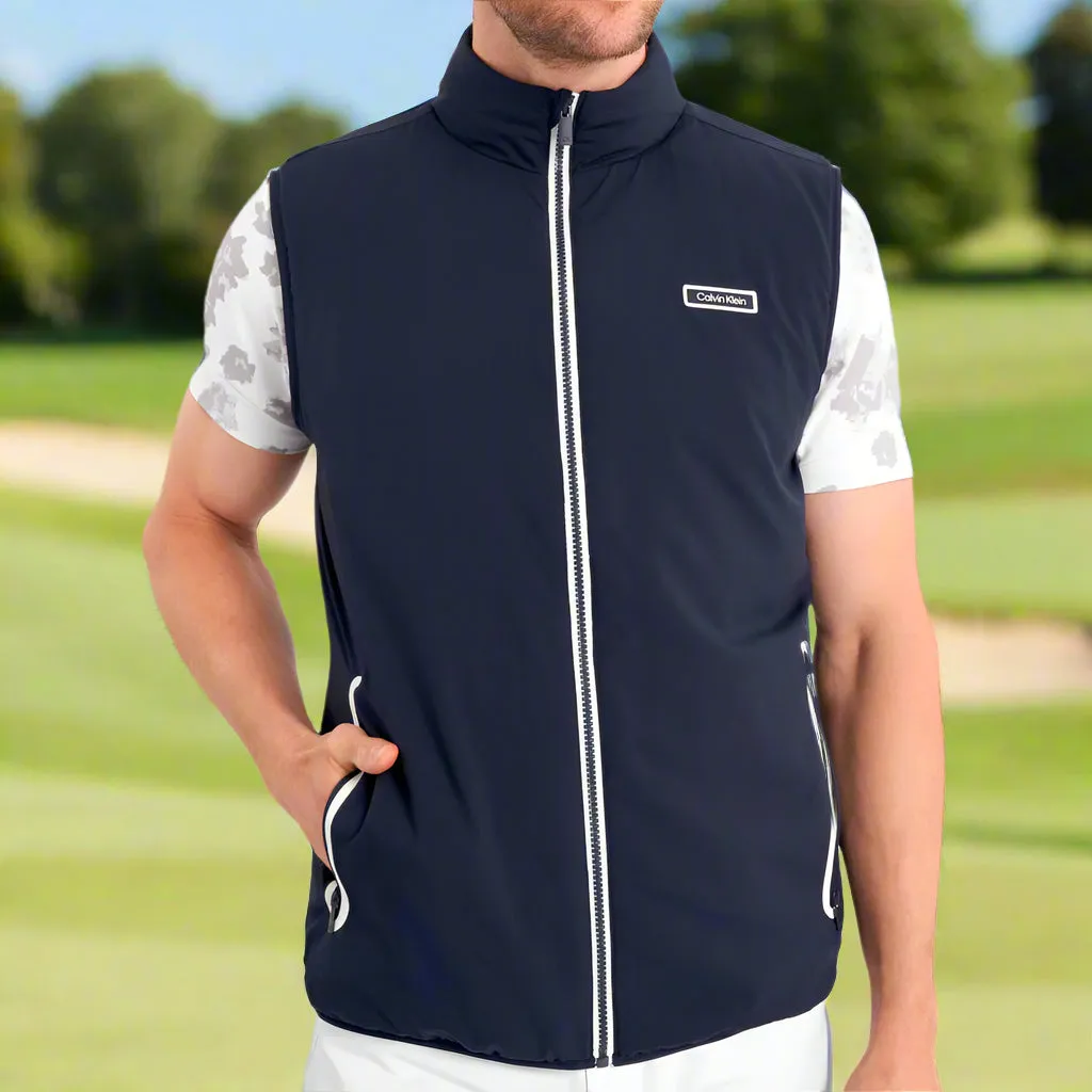 President's Day Sale Redefine Classic Calvin Klein Trinity Lightweight Gilet - Navy