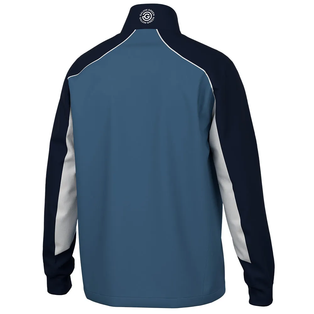 Galvin Green Laurent Windproof Pullover Jacket - Moonlight Blue/Navy Walk Loud