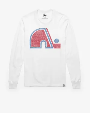 QUEBEC NORDIQUES VINTAGE PREMIER FRANKLIN LONG SLEEVE TEE