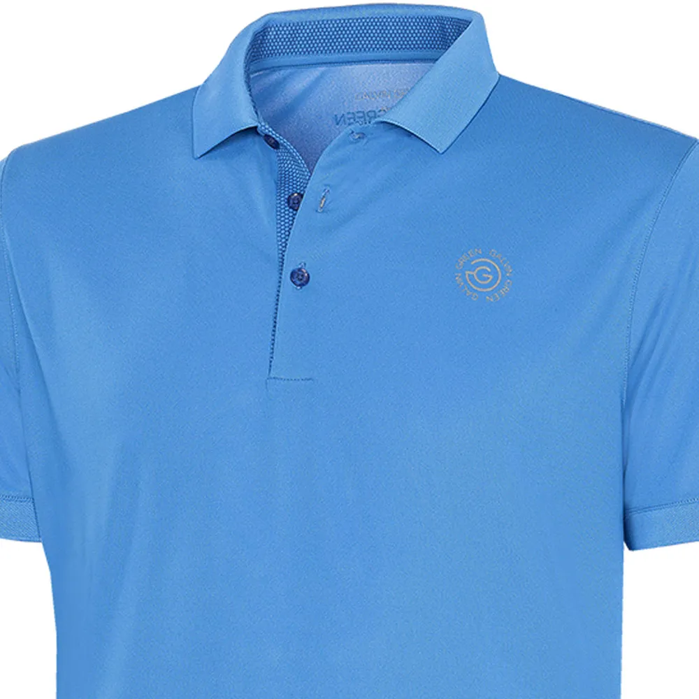 Made to Move Push Beyond Limits Galvin Green Max Tour Polo Shirt - Blue