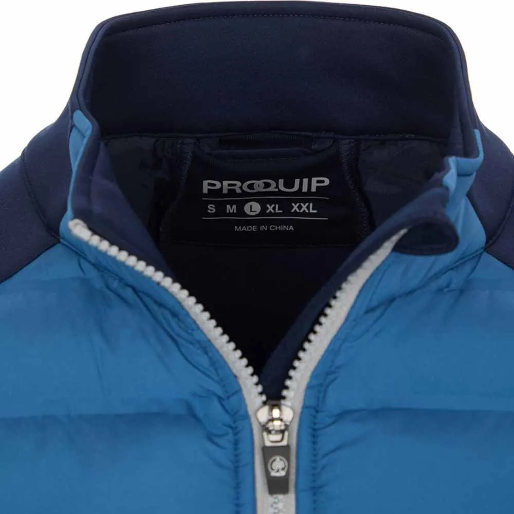 Exclusive Deal Hit Your Next Level Proquip Helm Quilt Jacket - Navy/Mid Blue