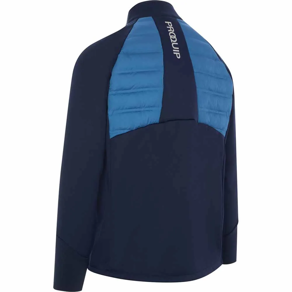 Proquip Helm Quilt Jacket - Navy/Mid Blue Engineered for Speed