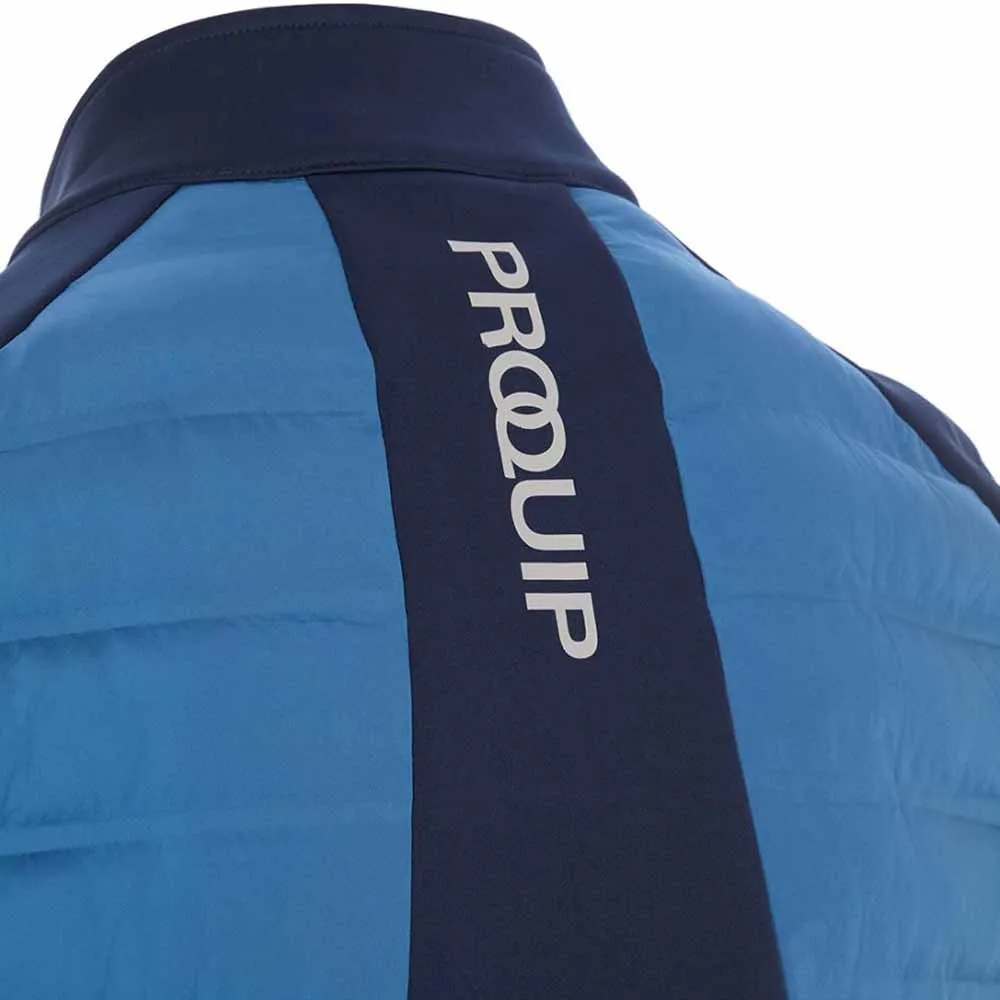 Big Savings Hit Your Next Level Proquip Helm Quilt Jacket - Navy/Mid Blue
