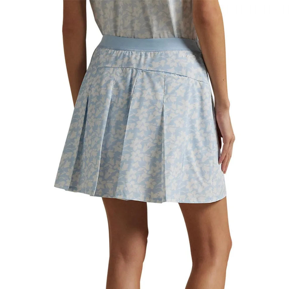 Rlx Ralph Lauren Women'S 17' Aim Pleated Back Golf Skort - Cold Spring Floral Independence Day Sale Walk with Purpose