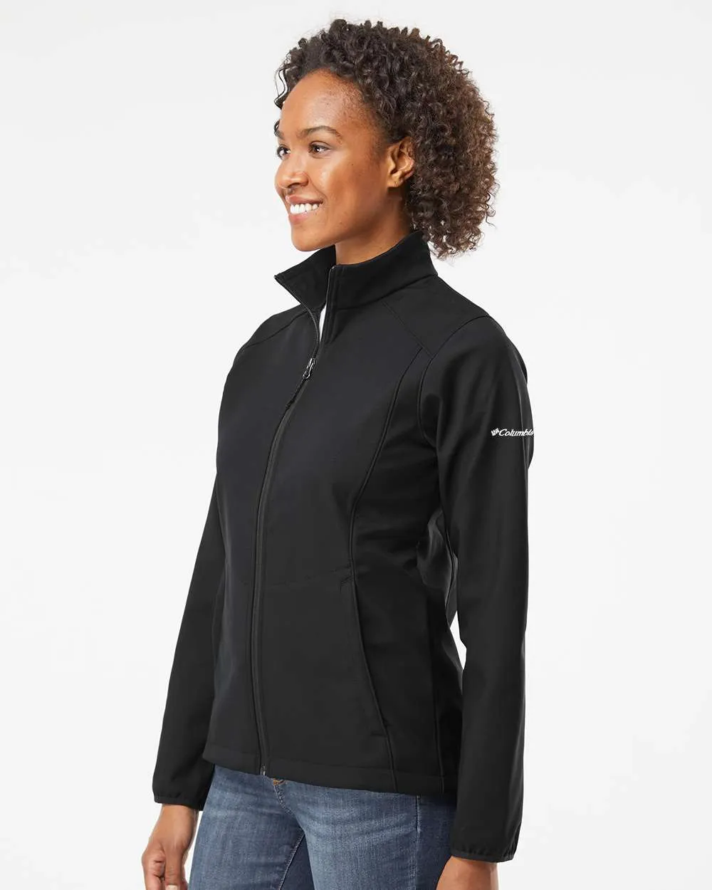 Confidence Starts Here Built to Move You Columbia - WomenS Kruser Ridge Ii Softshell Jacket (Sleeve Logo)