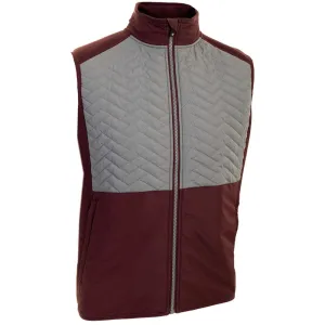 Proquip Therma Gust Quilted Gilet - Burgundy Walk Loud Step Out Boldly
