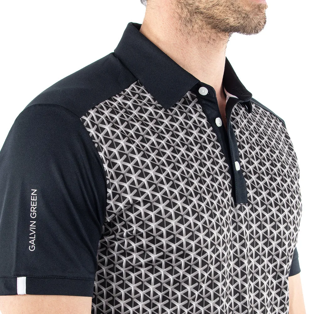 Black Friday Deal Own the Moment Galvin Green Mio Polo Shirt - Sharkskin/Black