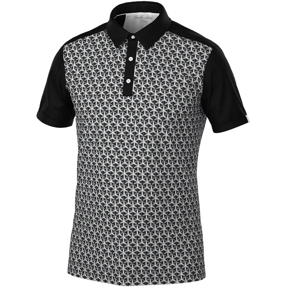Make a Statement Galvin Green Mio Polo Shirt - Sharkskin/Black