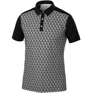 Make a Statement Galvin Green Mio Polo Shirt - Sharkskin/Black