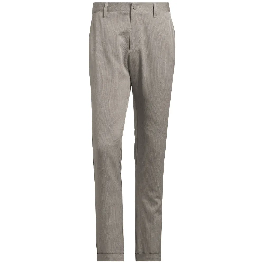 Adidas Ultimate365 Classic Pinstripe Trouser - Putty Beige Built to Perform Winter Sale