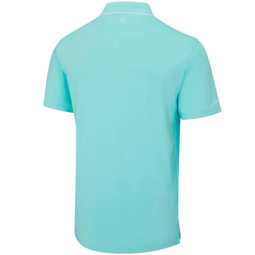 Loud Looks, Smooth Moves Ping Mr. Ping Ii Polo Shirt - Aruba Blue