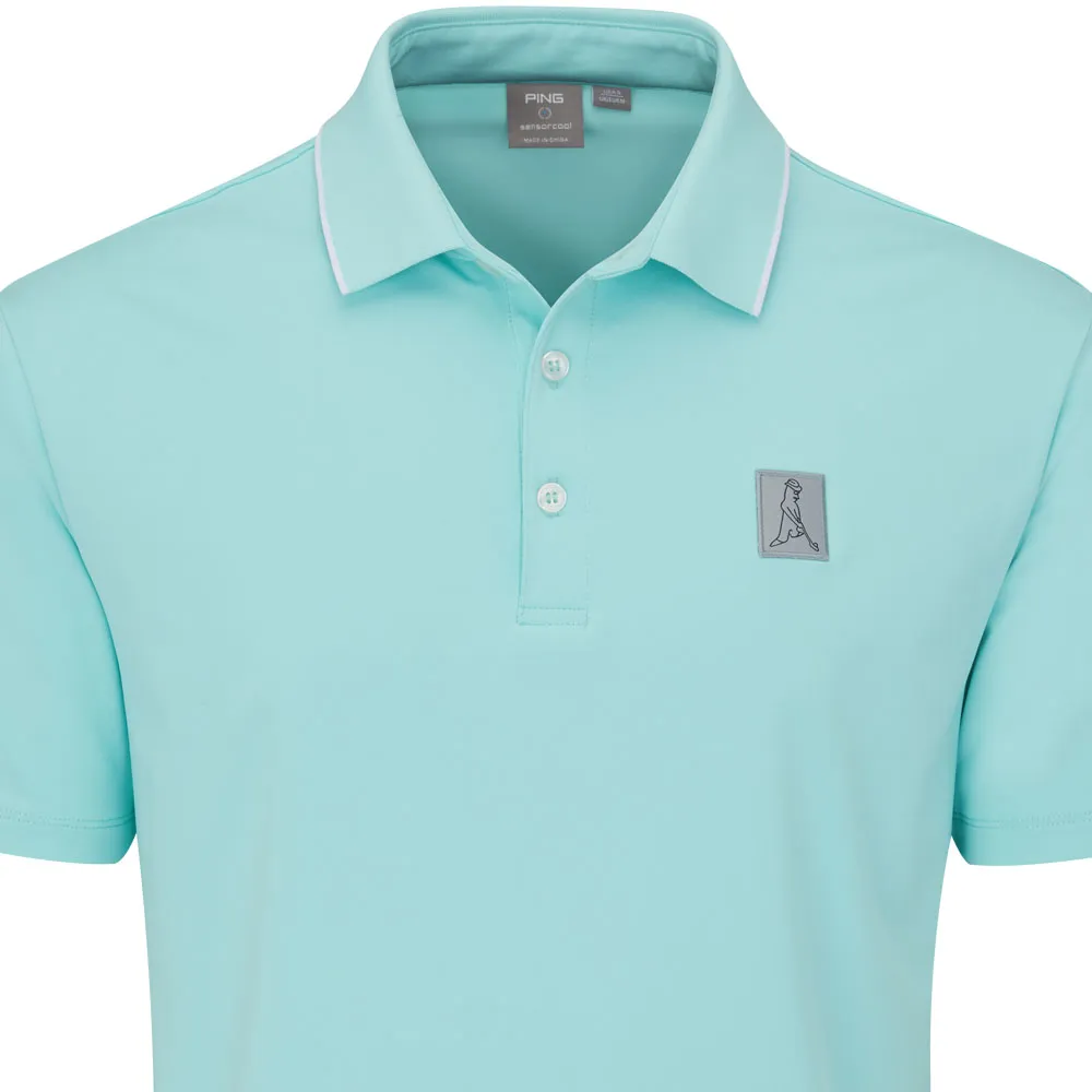 Redefine Classic Ping Mr. Ping Ii Polo Shirt - Aruba Blue