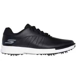 Father's Day Sale Skechers Go Golf Tempo Mens Spiked Waterproof Shoes - Black/White