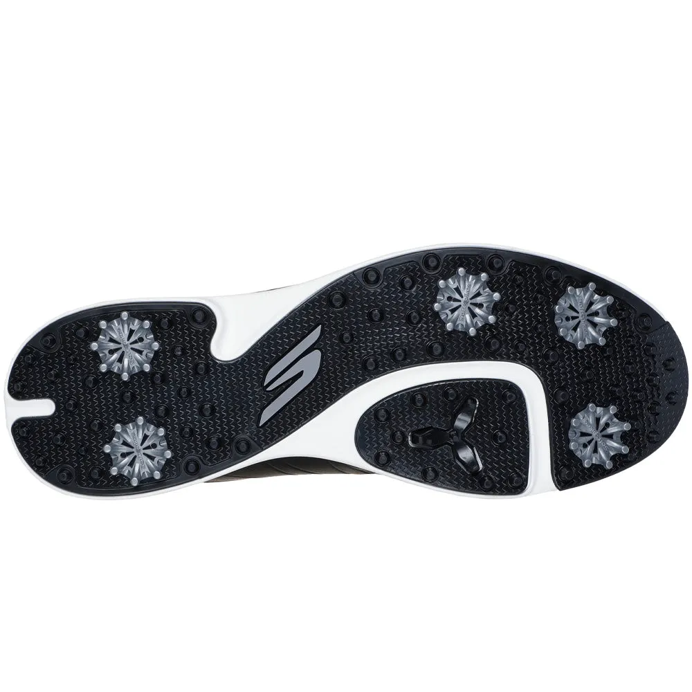 Dress from the Feet Up Skechers Go Golf Tempo Mens Spiked Waterproof Shoes - Black/White