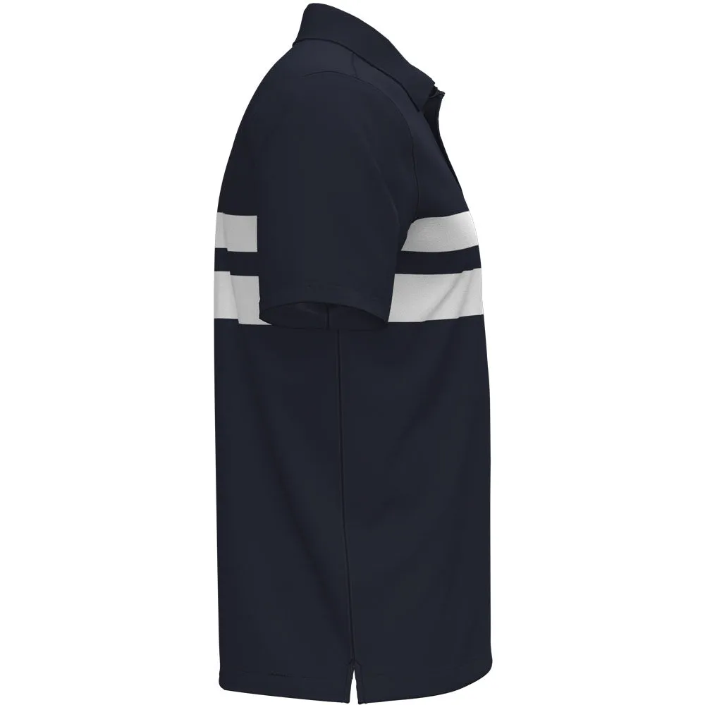 Under Armour Playoff 3.0 Stripe Polo Shirt - Midnight Navy/White New Year's Eve Sale Move Beyond Ordinary