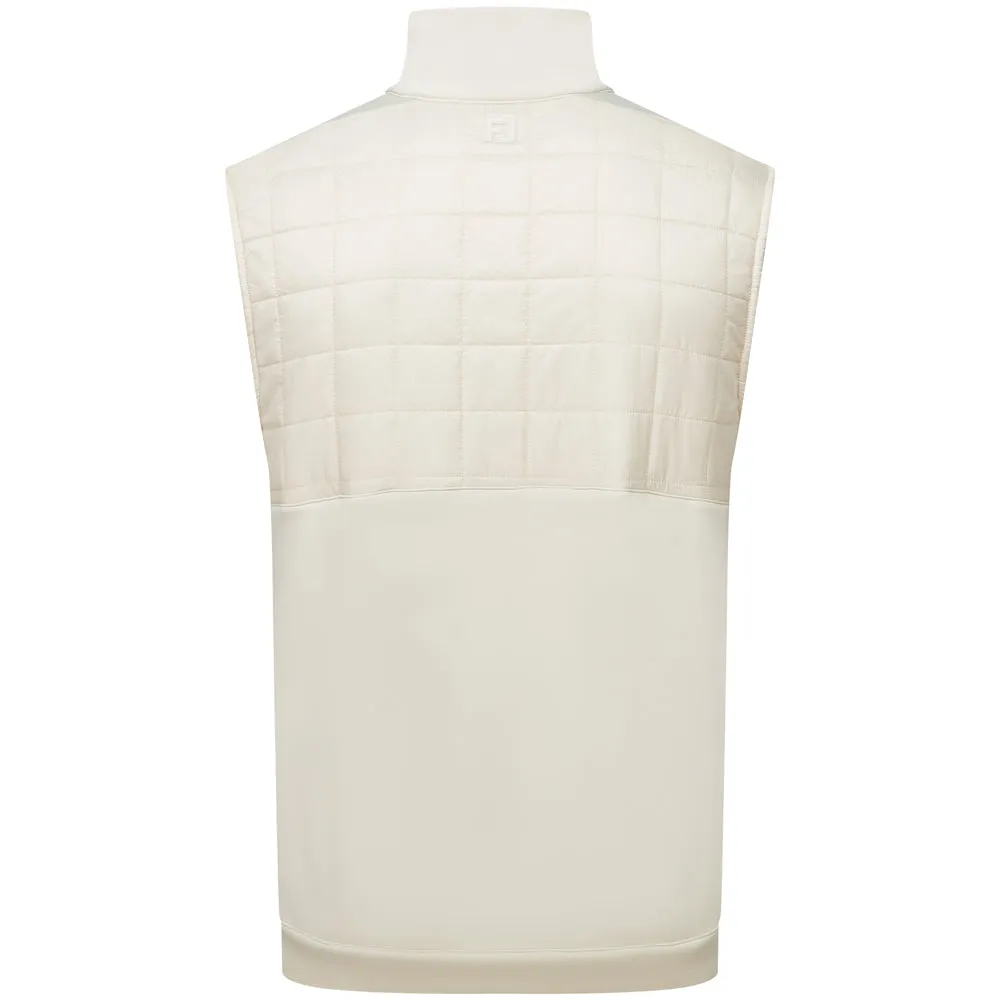 Step Out Boldly Lead with Style Footjoy Thermoseries Lightweight Insulated Vest - Stone