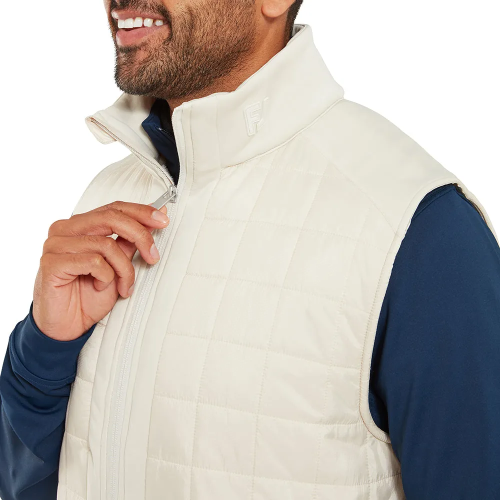 Footjoy Thermoseries Lightweight Insulated Vest - Stone Holiday Sale President's Day Sale