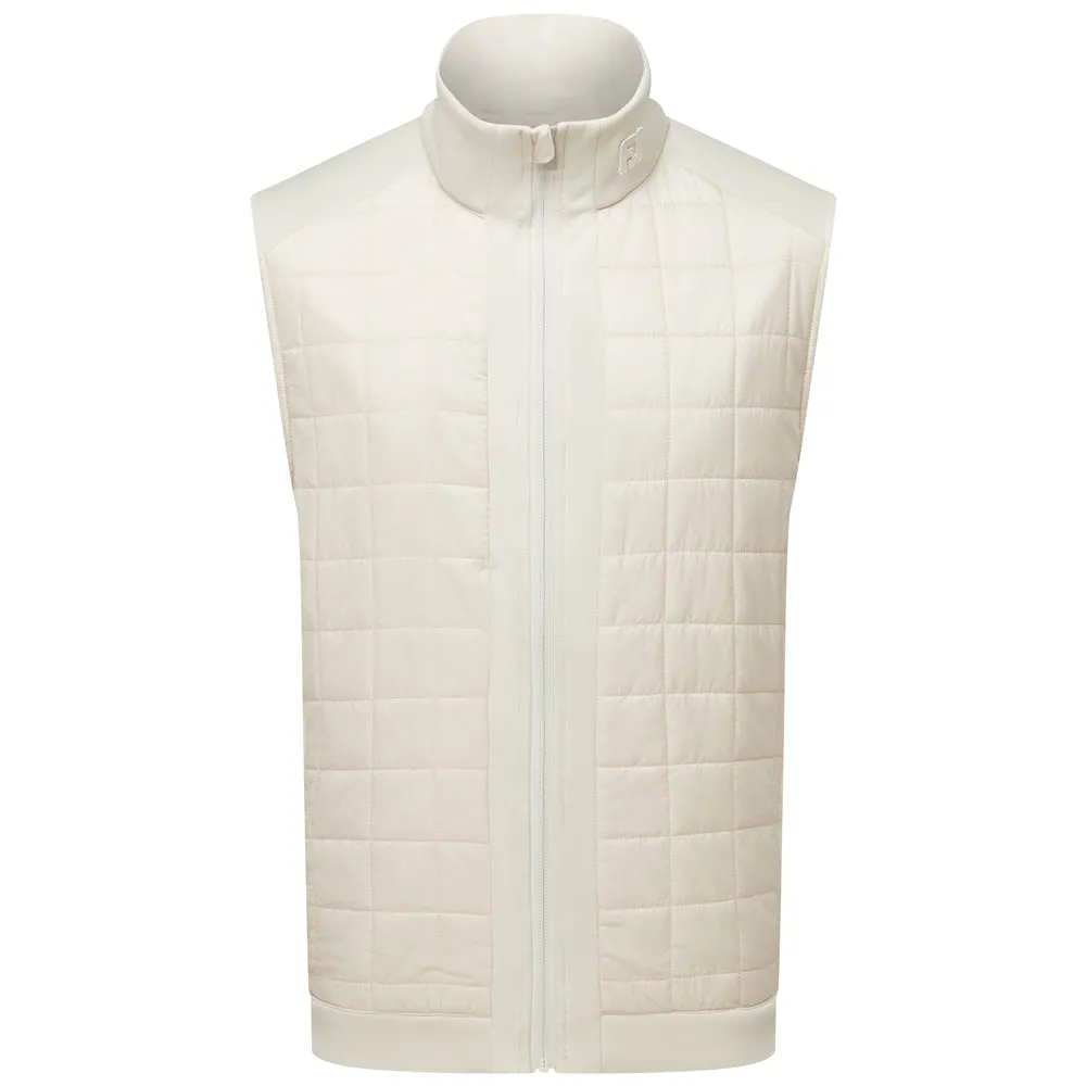 Footjoy Thermoseries Lightweight Insulated Vest - Stone Be Unstoppable Dare to Lead