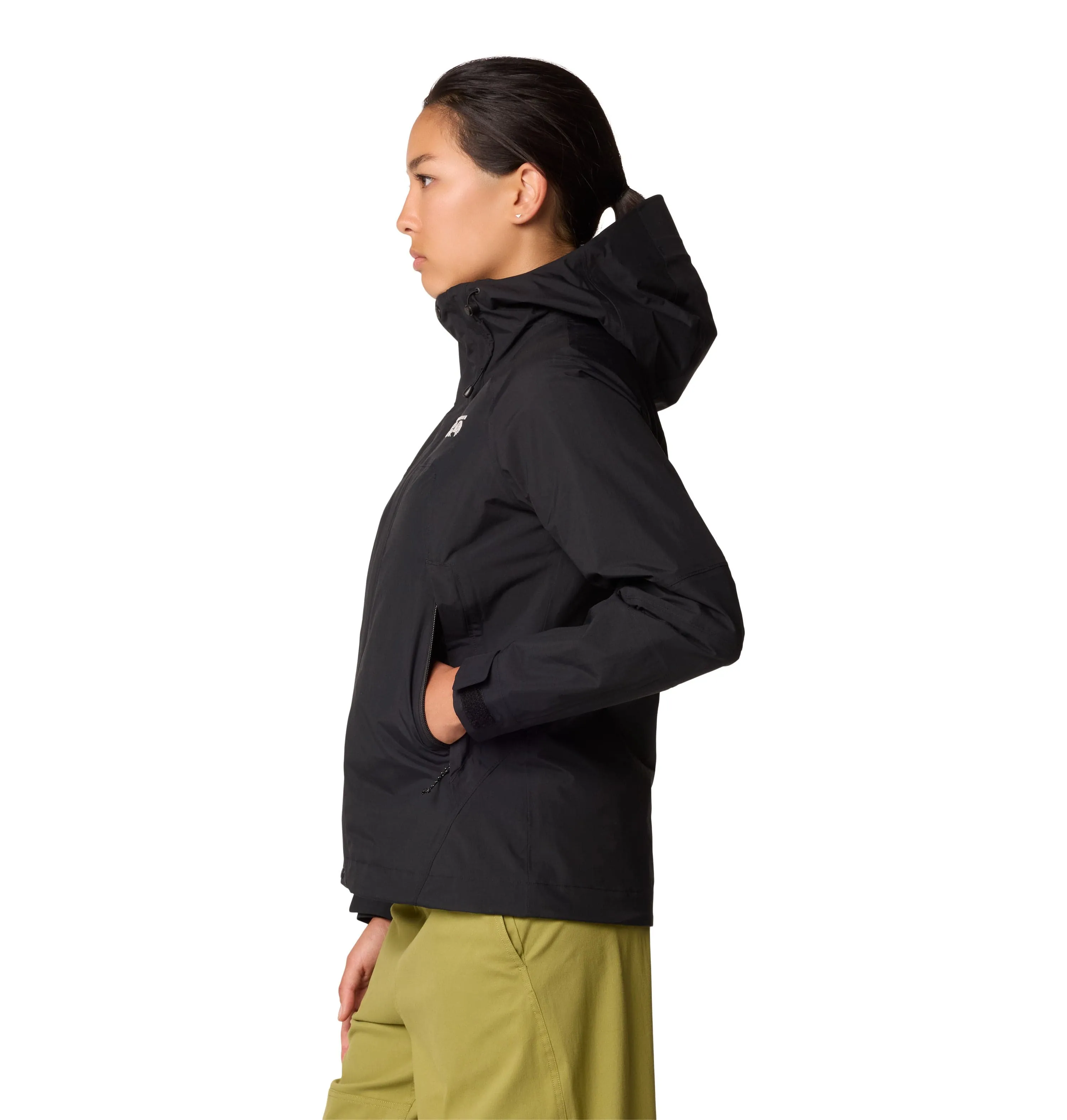 Mountain Hardwear - Women'S Dry Times Hooded Jacket Unapologetically You Never Just Walk