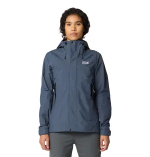 Mountain Hardwear - Women'S Dry Times Hooded Jacket Dare to Lead