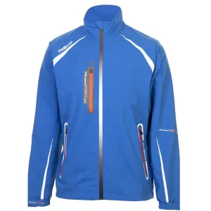 Move Beyond Ordinary Step into the Beat Proquip Stormforce Px6 Pro Waterproof Golf Jacket - Blue/Orange