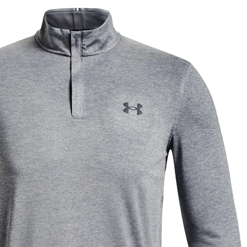 Under Armour Playoff 1/4 Zip Pullover - Steel/Mod Grey Walk Loud