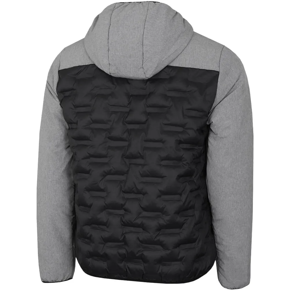Calvin Klein Bridgeport Padded Jacket - Grey Marl/Black Fuel Your Fire Stay in Motion