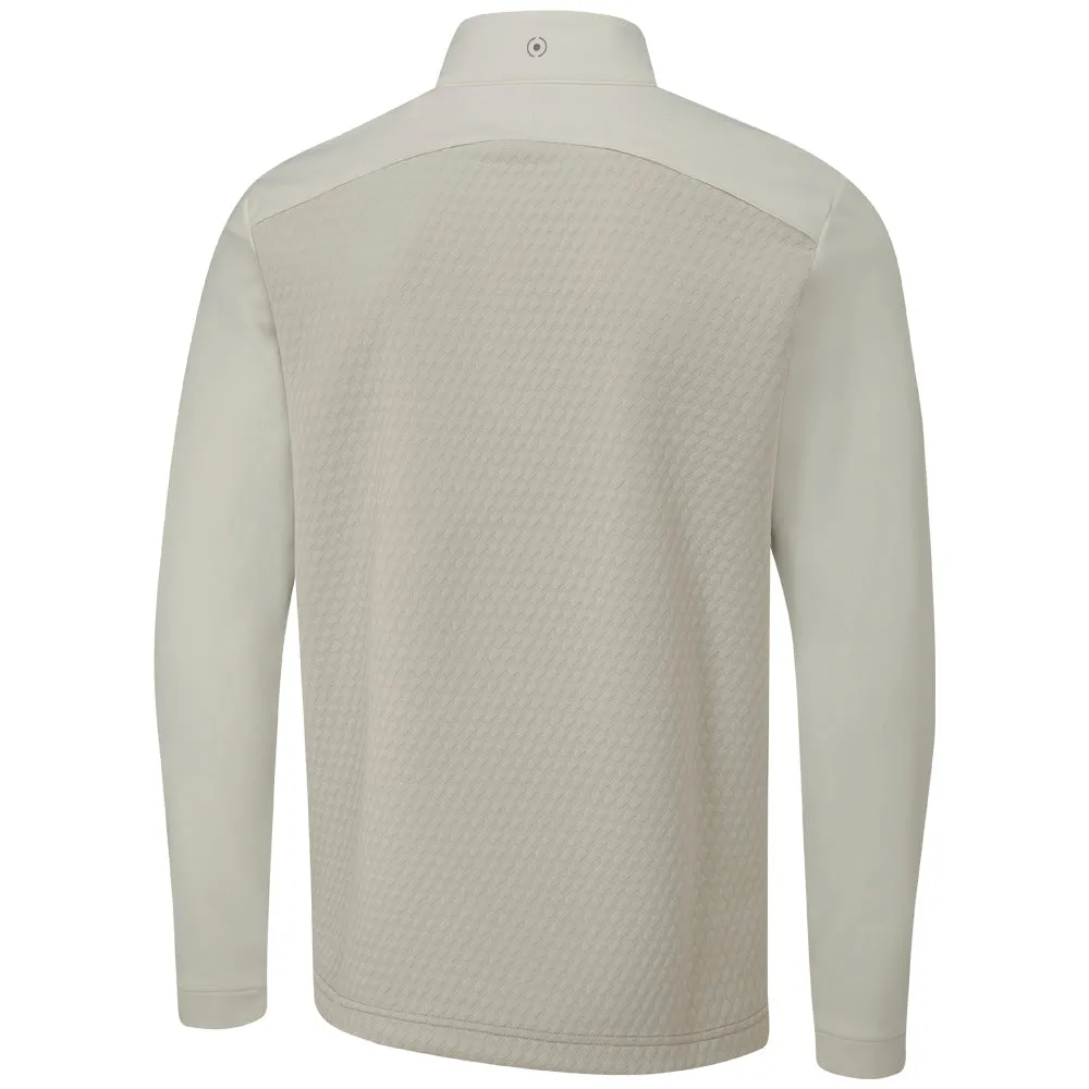 Ping Nolan 1/4 Zip Pullover - Willow/Egret Built to Perform