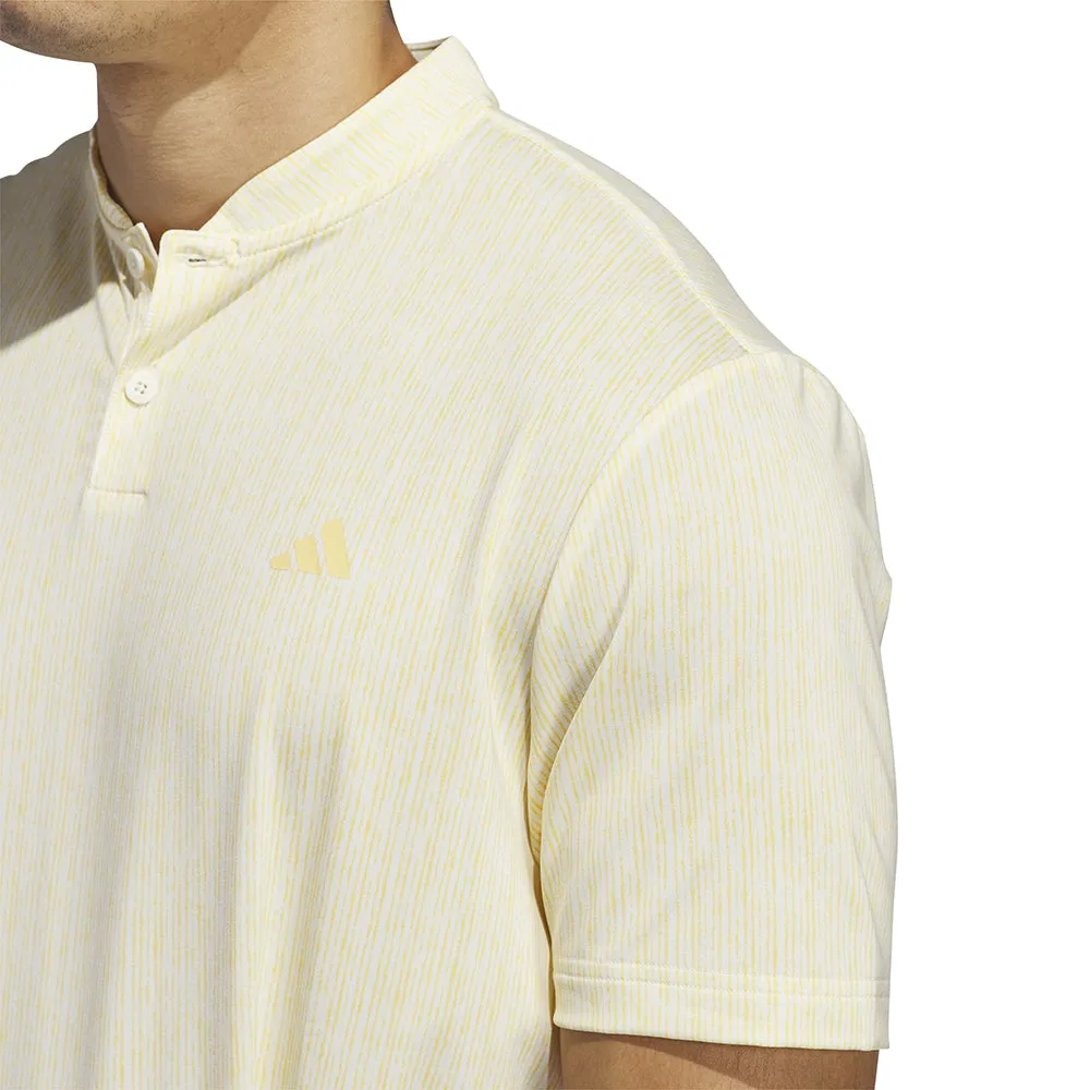 Adidas Sport Stripe Polo Shirt - Ivory/Semi Spark Step Out Boldly