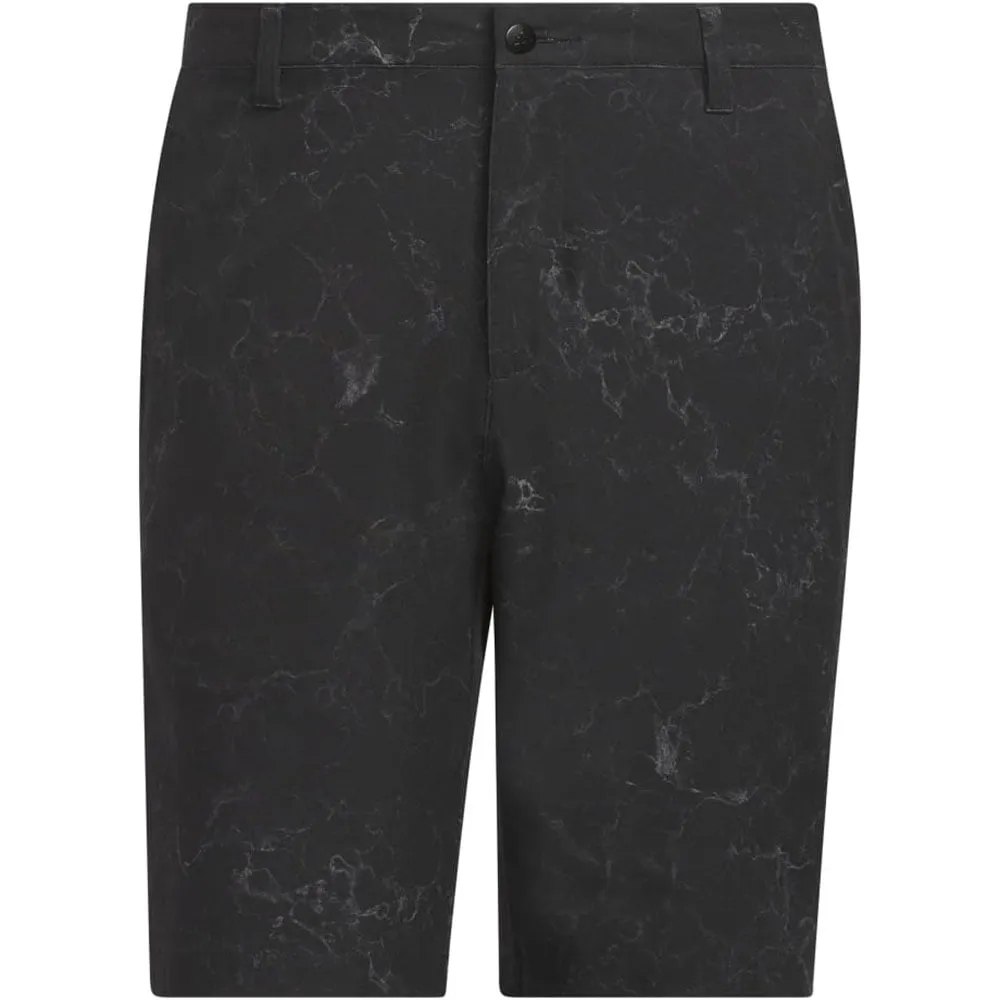 Style Meets Power Adidas Ultimate365 Print Shorts - Black/Grey Three