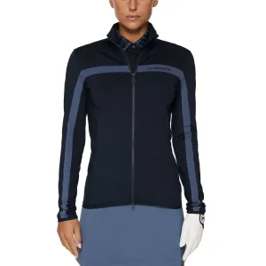 No Limits, Just Style Not for the Ordinary J.Lindeberg Women'S Seasonal Janice Golf Mid Layer - Jl Navy