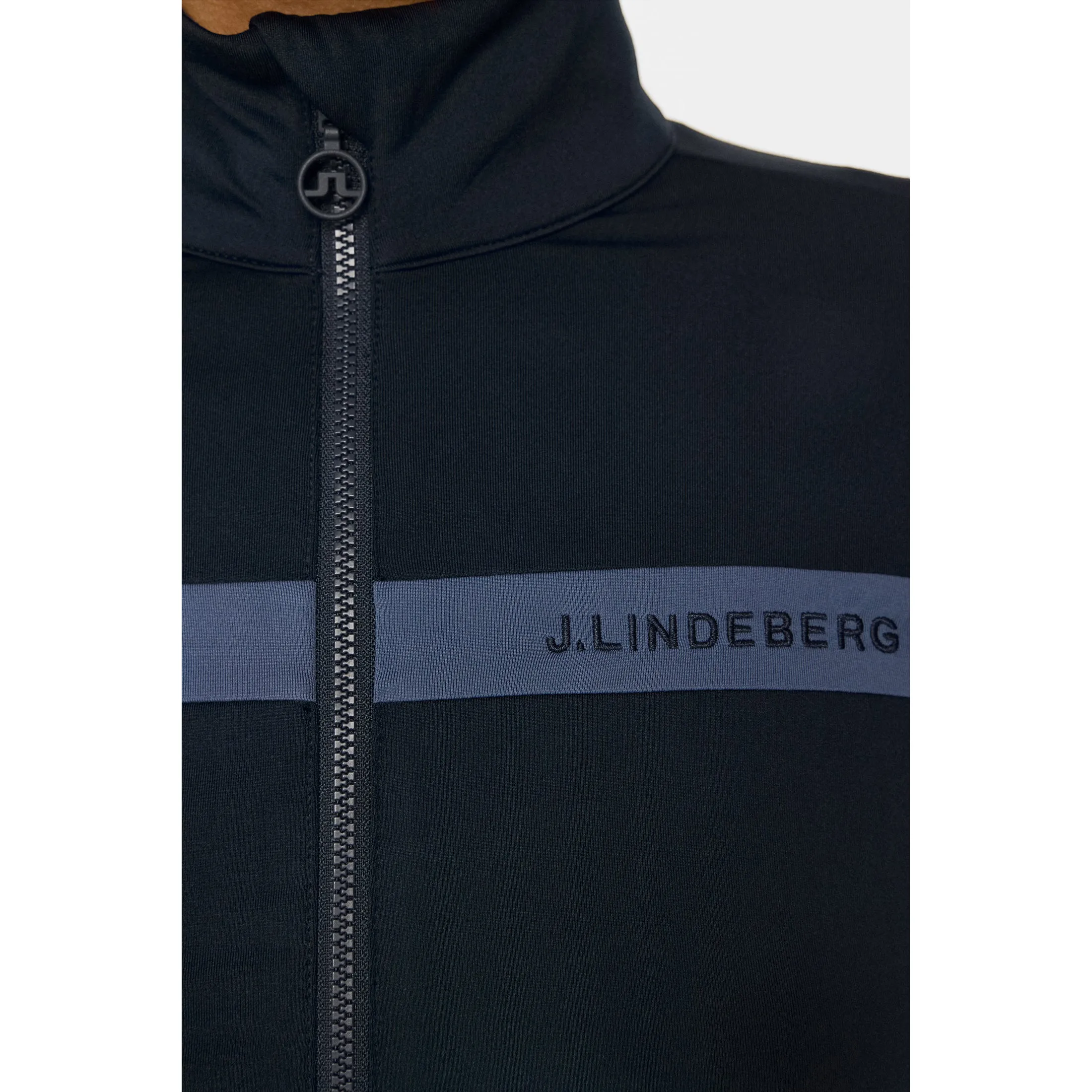 J.Lindeberg Women'S Seasonal Janice Golf Mid Layer - Jl Navy Define Your Own Way Push Beyond Limits