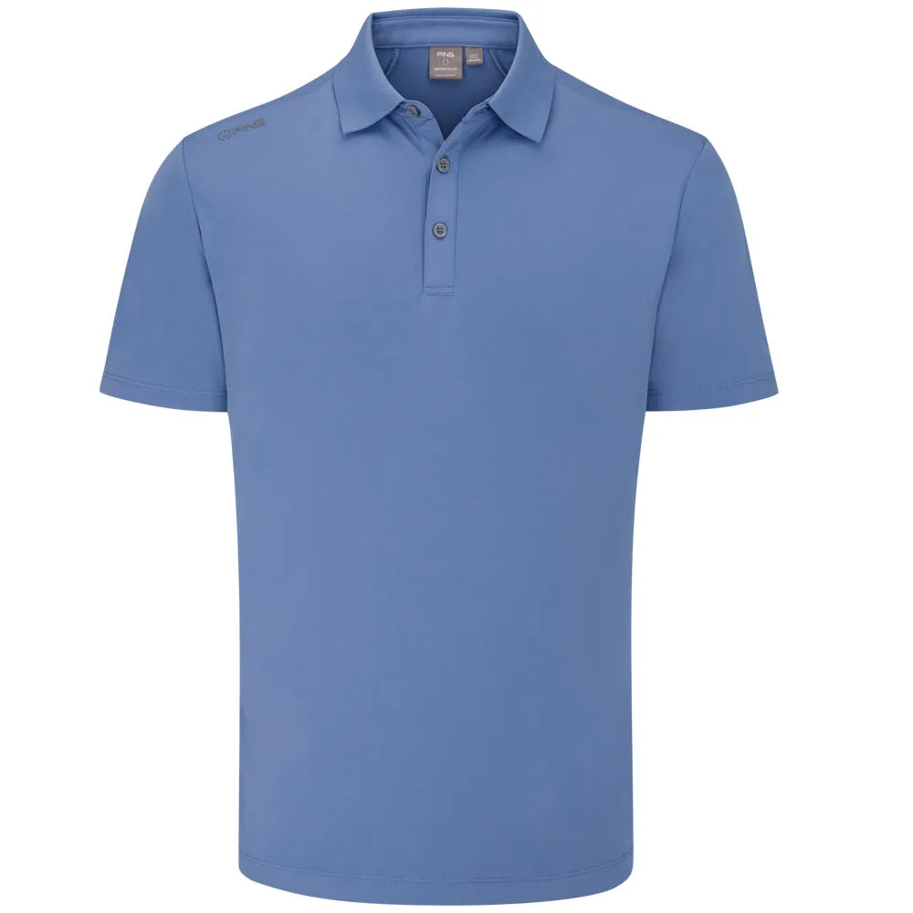 Ping Lindum Polo Shirt - Airforce Made to Move Footwear for the Fearless