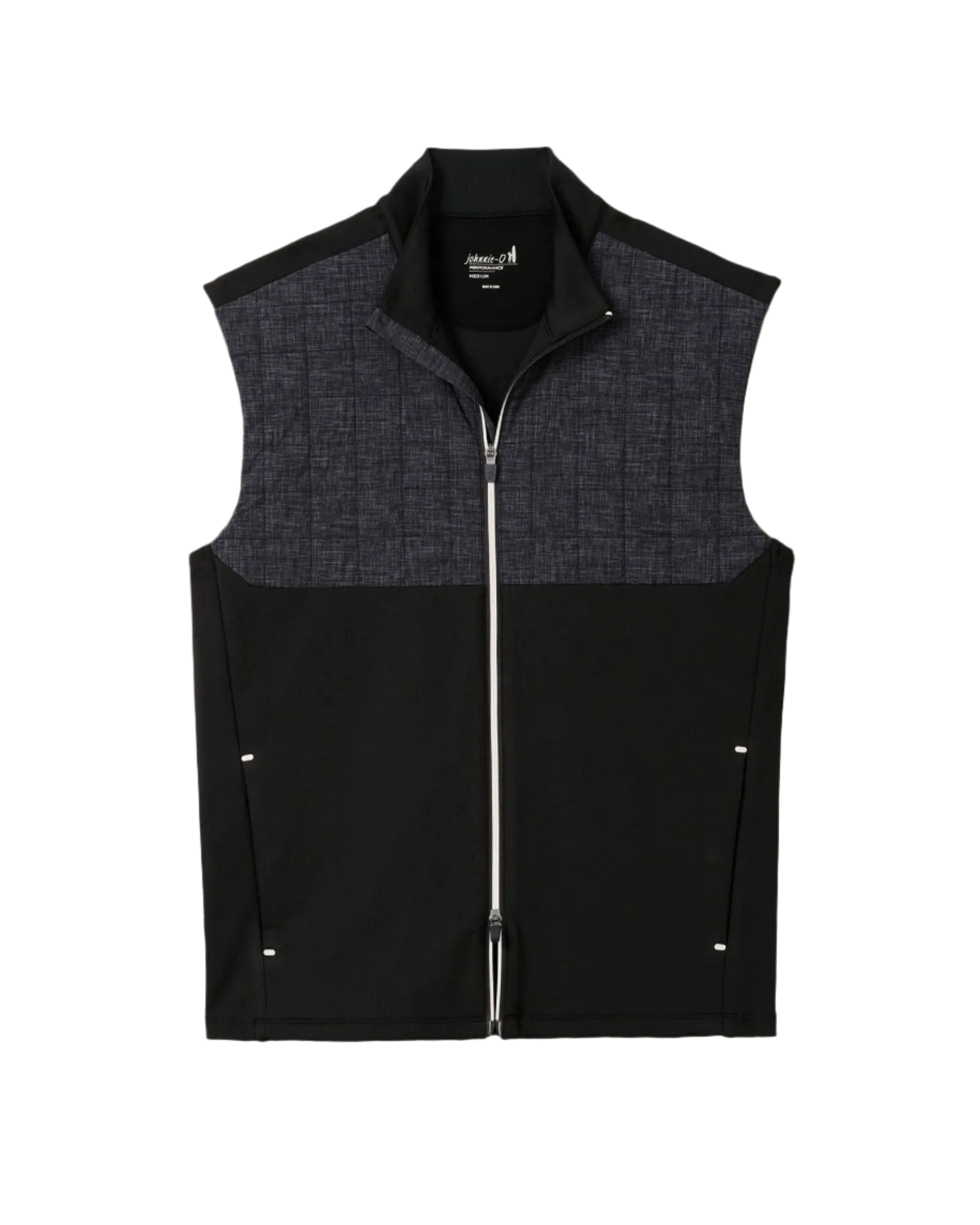 Johnnie-O - Filroy Mixed Media Performance Vest Steal