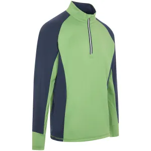 Proquip Pro Tech 1/2 Zip Pullover - Green/Navy Not for the Ordinary
