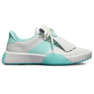 G/Fore Women'S G.112 Perforated Leather Kiltie Golf Shoes - Snow/Menthol Walk with Power Deal Of The Century