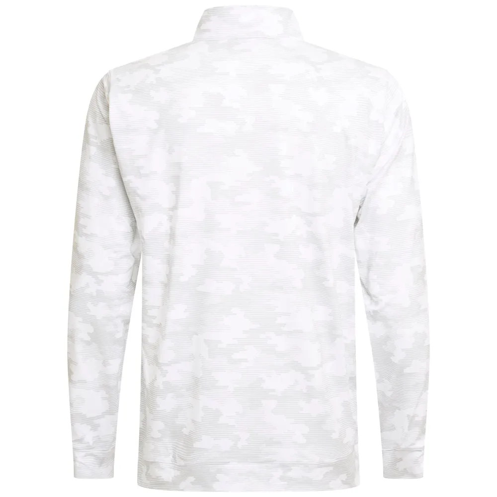 Mother's Day Sale Unapologetically You Puma Cloudspun Camo 1/4 Zip Pullover - White Glow
